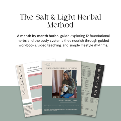 The Salt & Light Herbal Method + BONUS VIDEOS